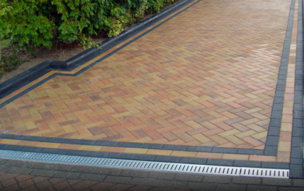 Block paving