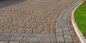 Cobble driveways