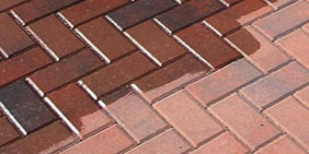 Driveway cleaning and sealing